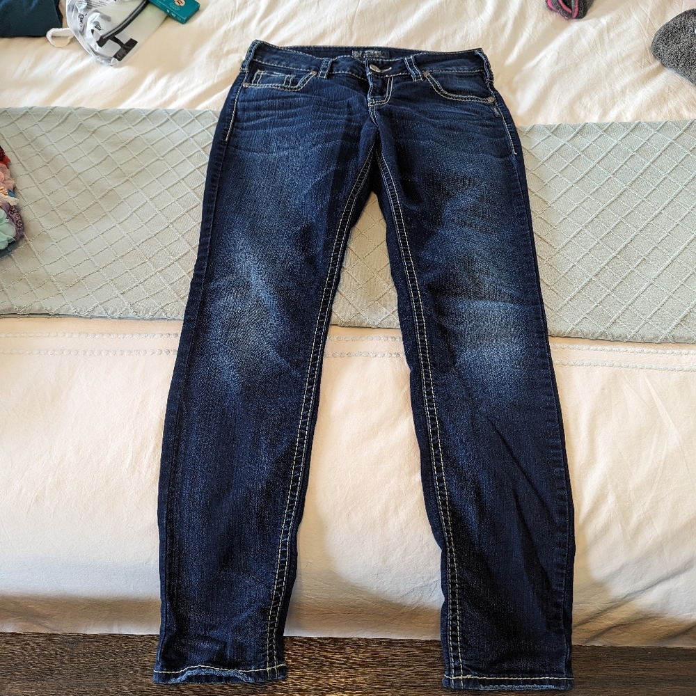 Silver Jeans - Suki Mid-Rise Skinny Jean 31W/31L